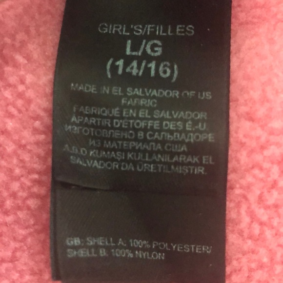 Girls North Face Fleece Jacket - Picture 3 of 6